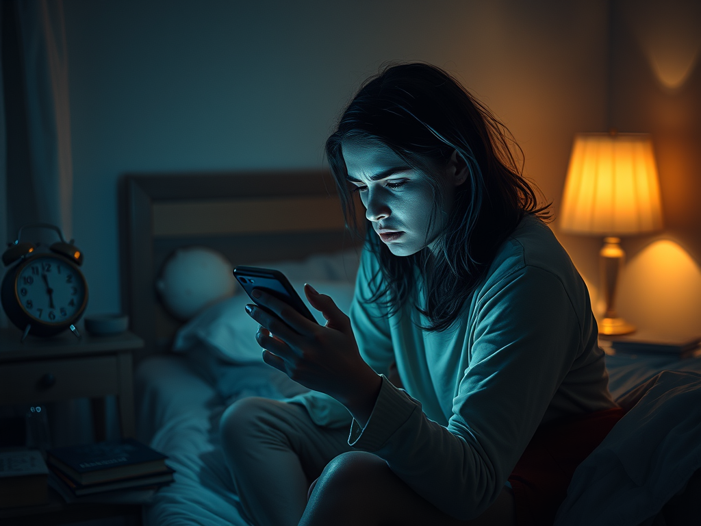 Side Effects of Using Mobile Phones Before Sleeping